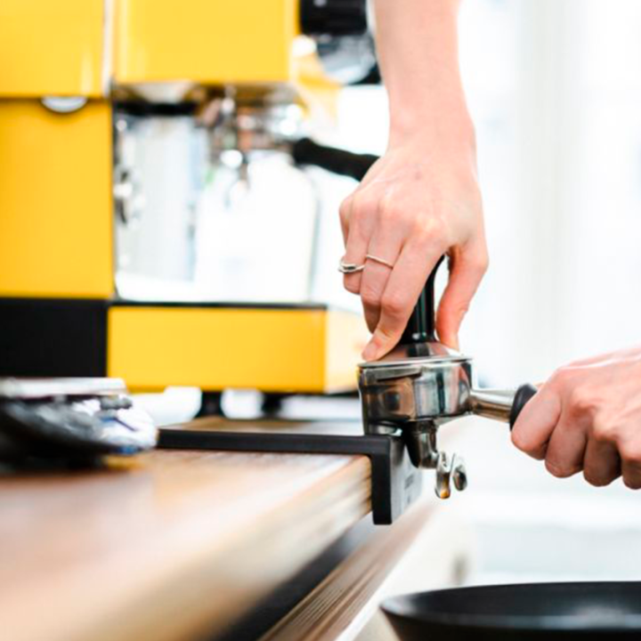 Rhino Classic Stampemåtte med kant Sort