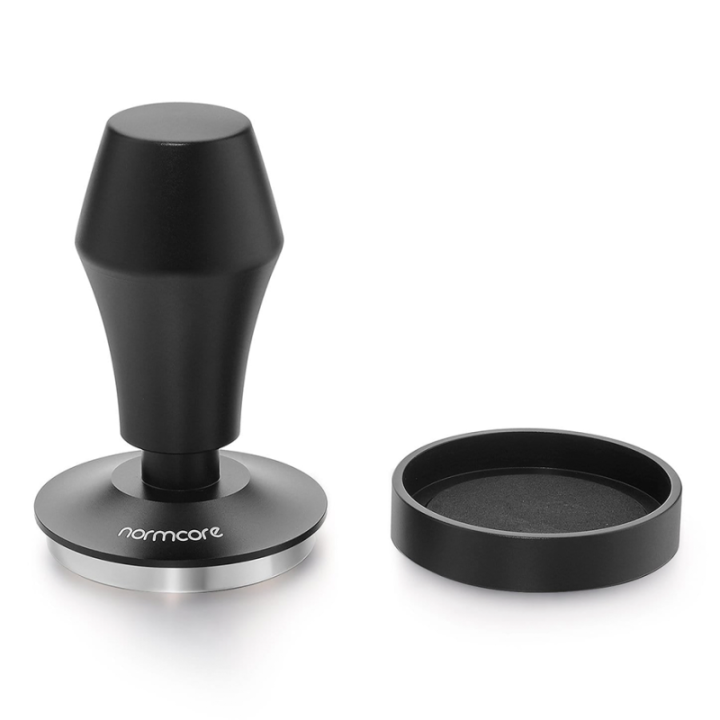 Normcore V4 Tamper med Fjeder 53,3 mm Sort