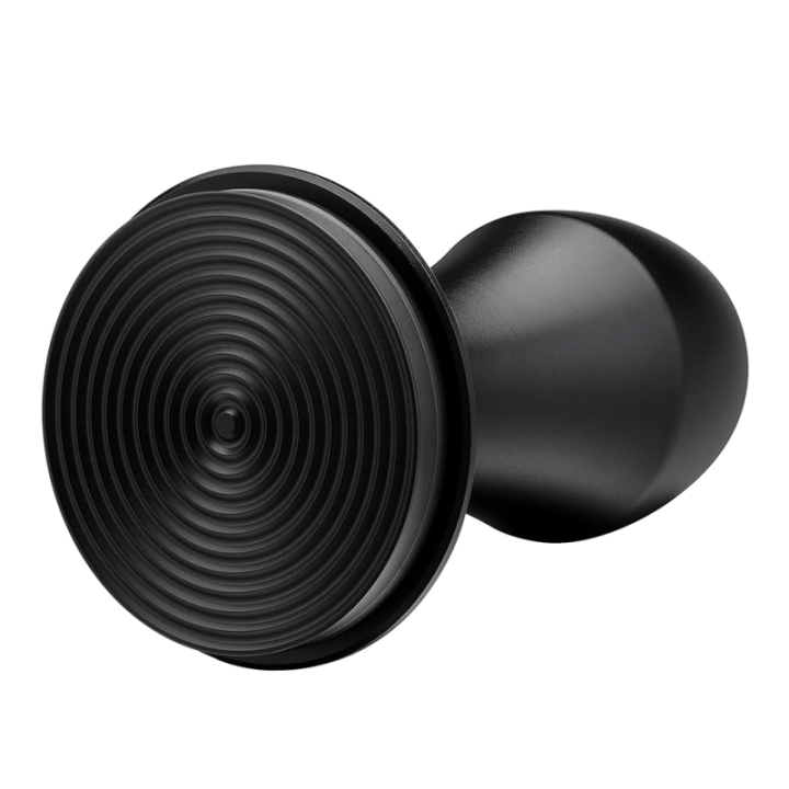 Normcore V4 Tamper med Fjeder, Riller & Titaniumsbelægning 58 mm Sort