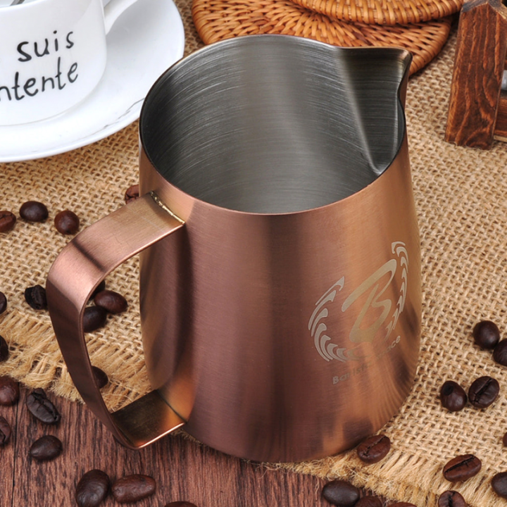 Barista Space Kobber Mælkekande 0,45L Titanium