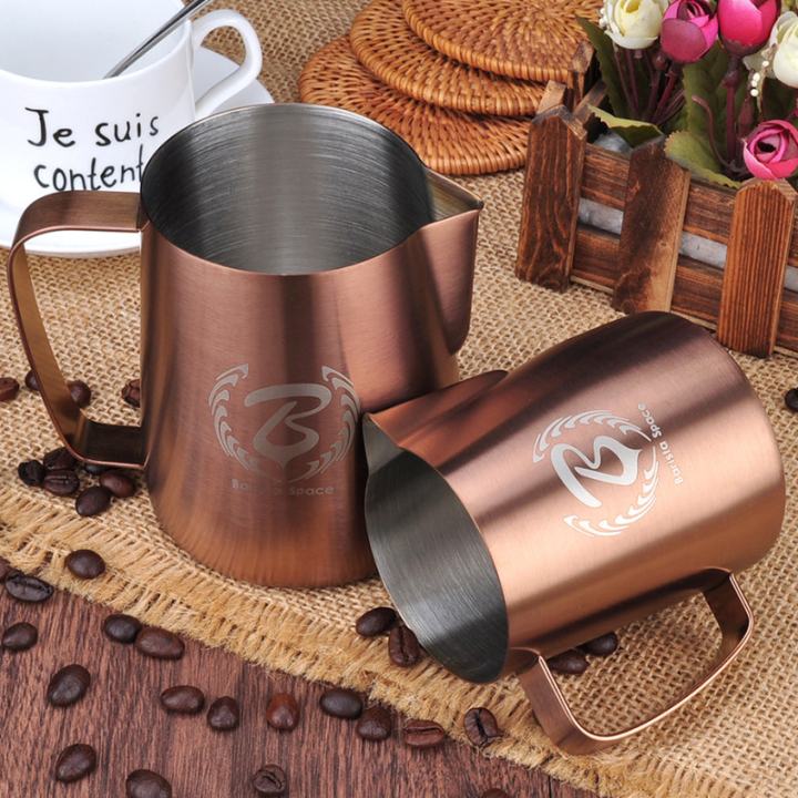 Barista Space Kobber Mælkekande 0,45L Titanium