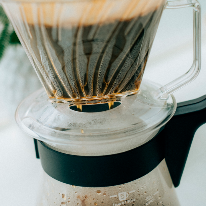 Hario Pegasus 02 Server Inkl. Papir Filtre 02, Dripper 02 & V60 kedel