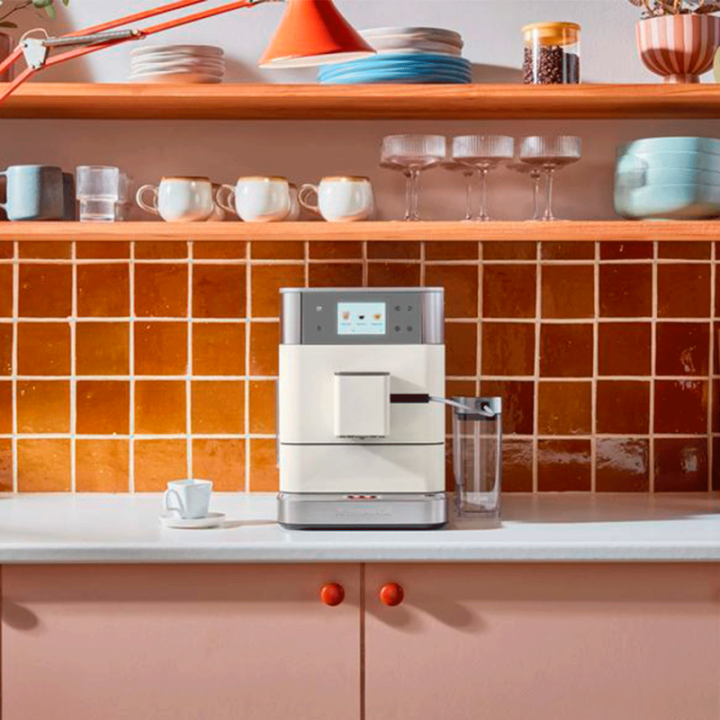 KitchenAid KF7 Espressomaskine Porcelænshvid