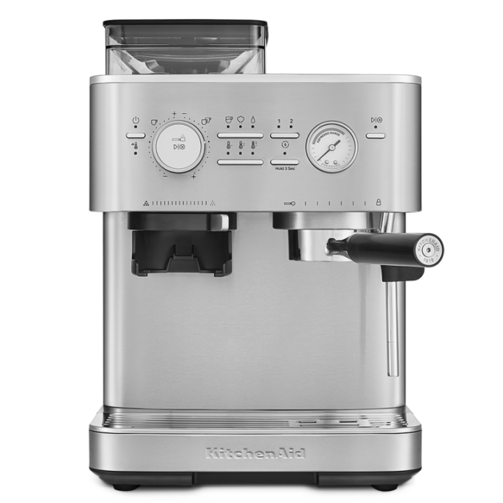 KitchenAid Semiautomatisk Espressomaskine Inkl. Kværn Rustfri Stål