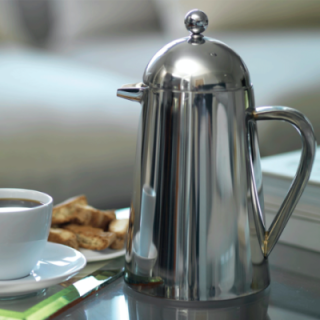 La Cafetière Havana 8 Kop. Stempelkande Stål