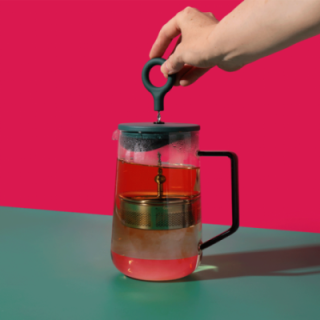 La Cafetière Gyro Spinfuser 1,25 L Tebrygger Grøn/Glas