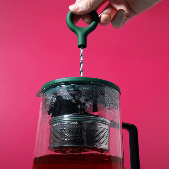 La Cafetière Gyro Spinfuser 1,25 L Tebrygger Grøn/Glas