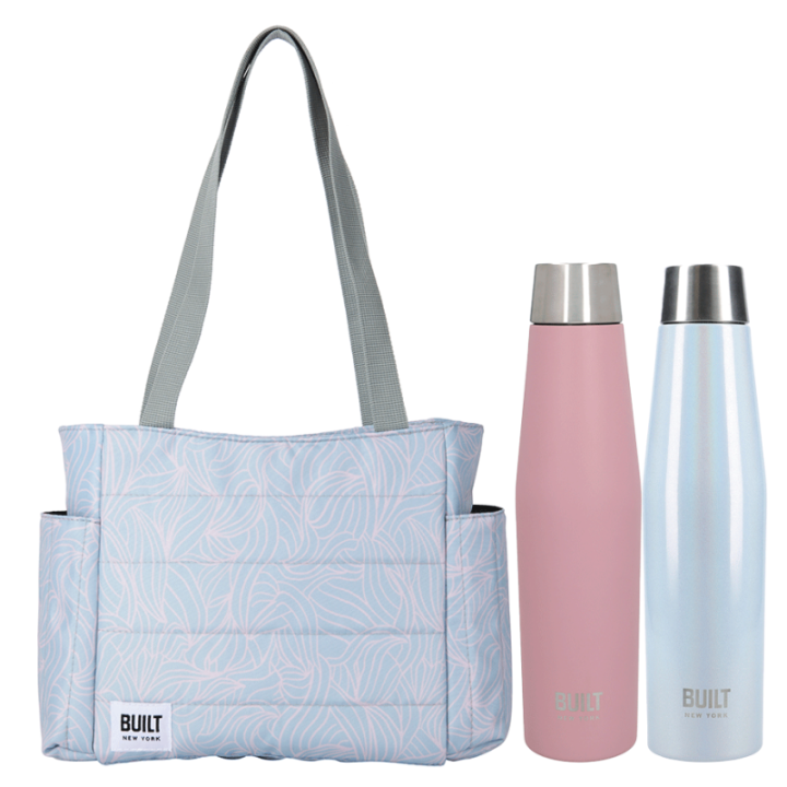 BUILT Mindful Køletaske 7,2L Inkl. BUILT Apex Termoflaske 0,54L 2 stk