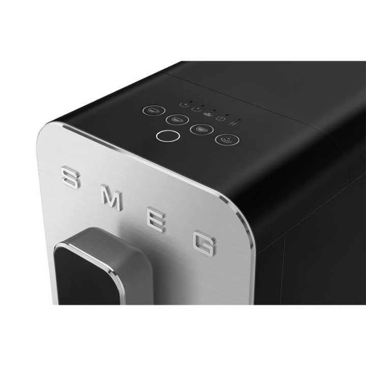 Smeg BCC12BLMEU Sort Inkl. 1,8kg Rigtig Kaffe Mixpakke Kaffebønner