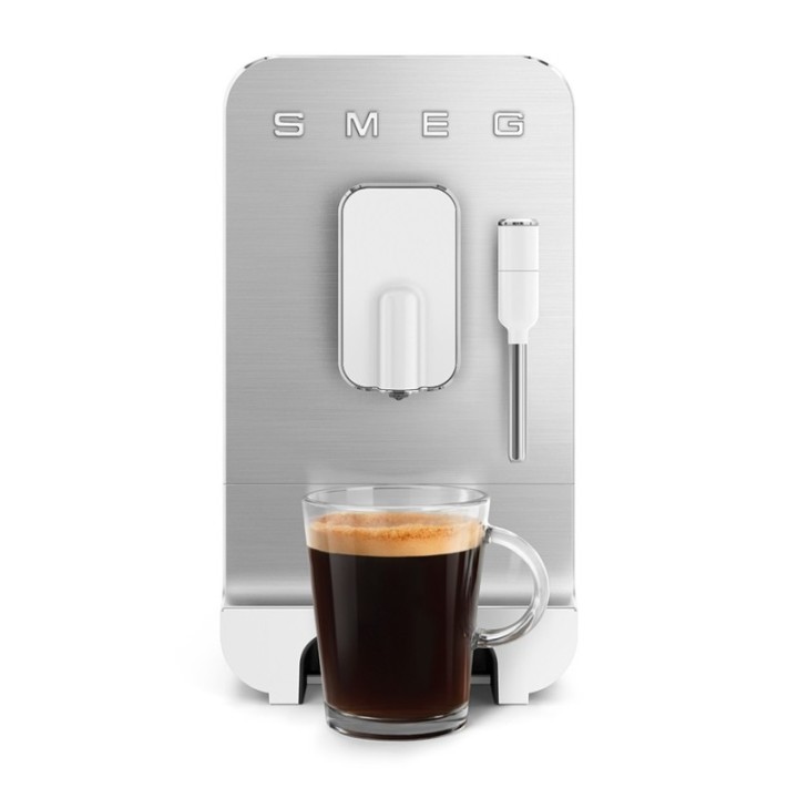 Smeg BCC12WHMEU Hvid Inkl. 1,8kg Rigtig Kaffe Mixpakke Kaffebønner