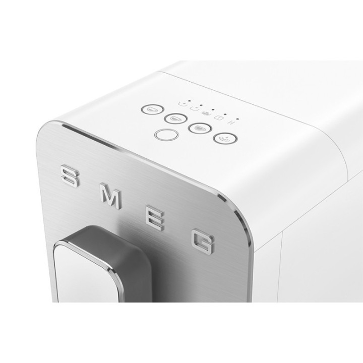 Smeg BCC12WHMEU Hvid Inkl. 1,8kg Rigtig Kaffe Mixpakke Kaffebønner