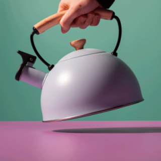 La Cafetiére Fløjtekedel 1,6 L Himmelblå