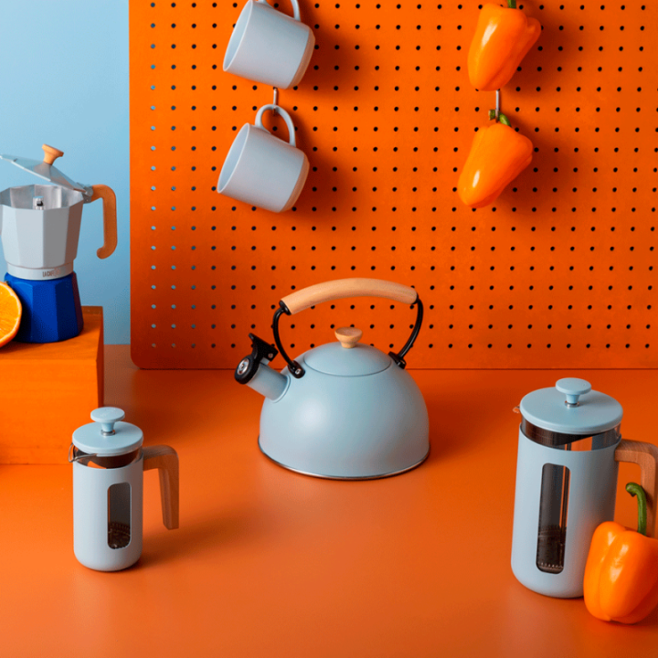 La Cafetiére Fløjtekedel 1,6 L Himmelblå