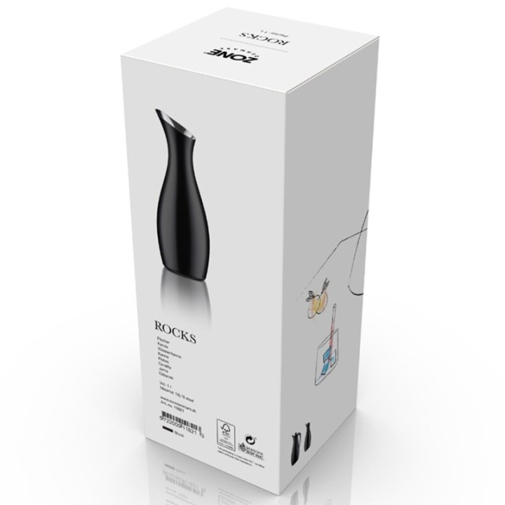 Zone Rocks Kande 1 L Sort