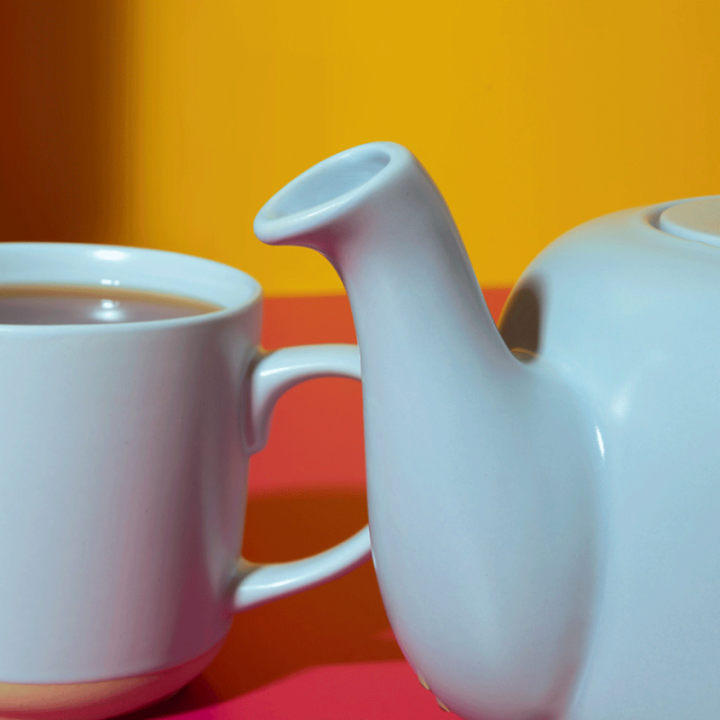 La Cafetière 0,6 L Tebrygger Himmelblå