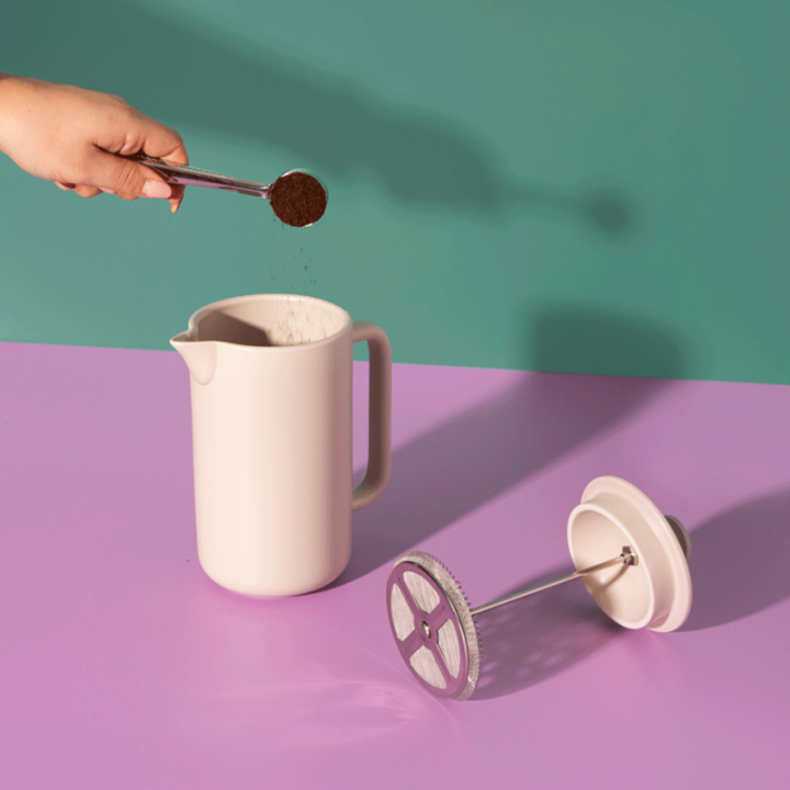 La Cafetière Arezzo 8 Kop. Stempelkande Latte