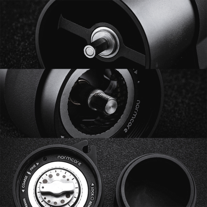 Normcore Manuel Kaffemølle V2 44mm Rustfri Stål