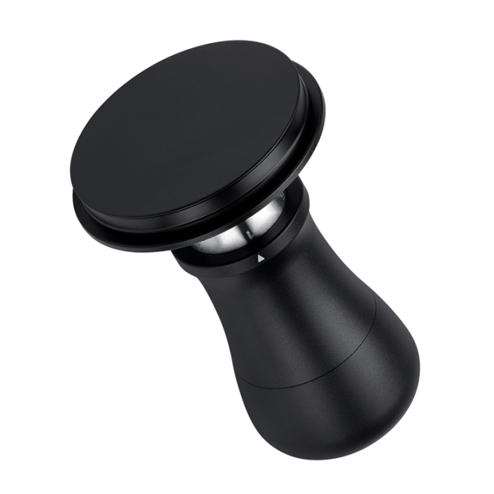 Normcore V5 Tamper med Fjeder & Titaniumsbelægning 58 mm Sort