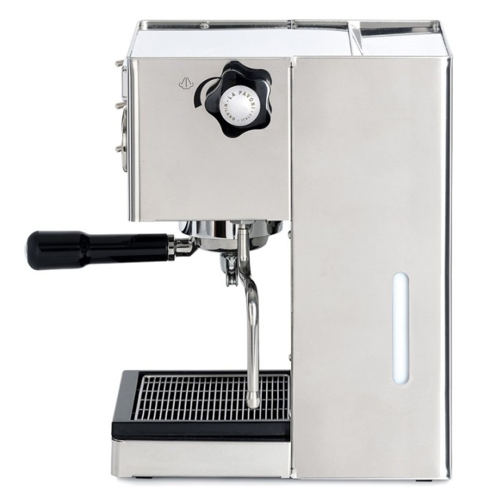 La Pavoni Casa Bar PID Stål LPMCBS02EU Espressomaskine Inkl. Prosumer Chrome LPGGRI01EU Espressokværn