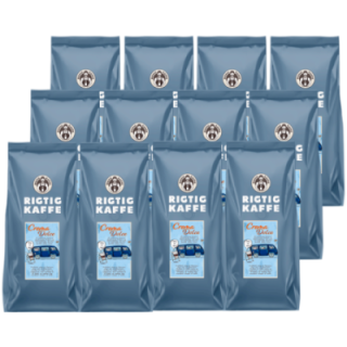 Rigtig Kaffe Dolce Crema 12kg Hele kaffebønner