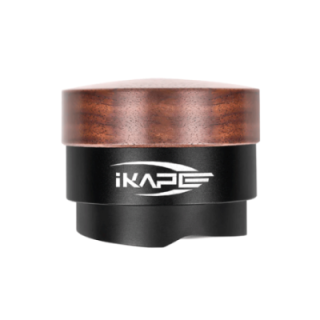 IKAPE Coffee Gravity Leveling Tool V1 Titanium 58 mm Valnød