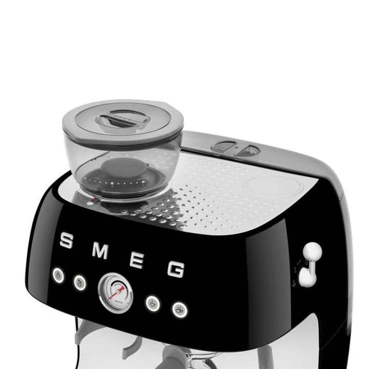 Smeg EGF03BLEU Manuel espressomaskine Inkl. Kværn Sort & Rigtig Kaffe Bestseller Mixpakke 3kg Hele kaffebønner