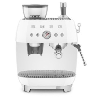 Smeg EGF03WHEU Manual espresso machine Incl. grinder White