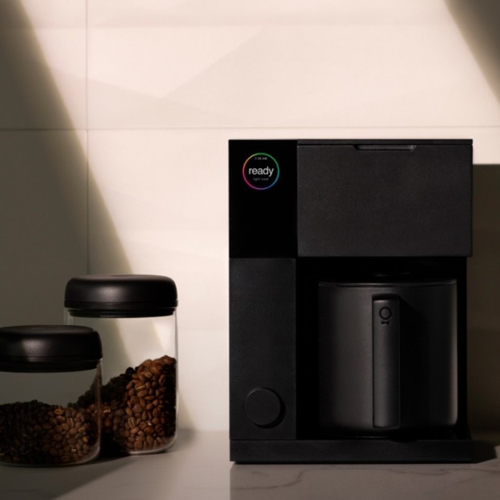 Fellow Aiden Filter Kaffemaskine Sort Inkl. Fellow Ode Brew Elektrisk Kaffekværn Gen. 2 & 1,3 kg Rigtig Kaffe Hele kaffebønner