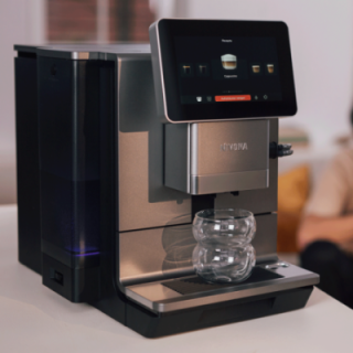 Nivona NIVO 9'103 Titanium Espressomaskine Inkl. Afkalkning, Rens, Filter & 1kg Rigtig Kaffe Dolce Crema