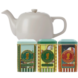 La Cafetière 0,6 L Tebrygger Latte Inkl. Østerlandsk Thehus Pyramidetebreve 36 stk