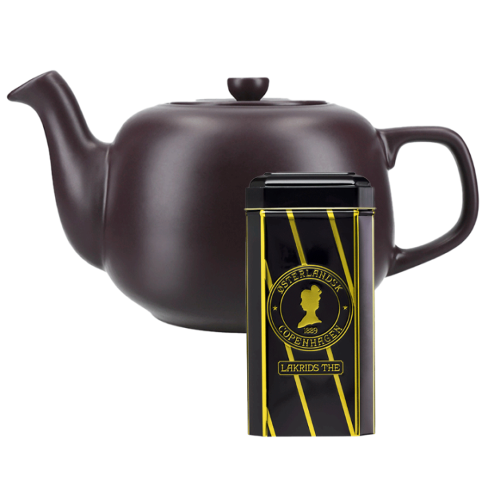 La Cafetière 1,2 L Tebrygger Lilla Inkl. Østerlandsk Thehus Lakrids The Pyramidetebreve 75 stk