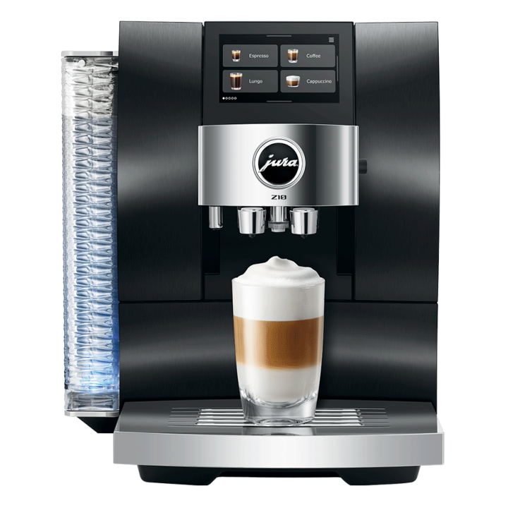Jura Z10 (EB) Aluminium Black Espressomaskine Inkl. Startpakke DK sprog & 6kg Rigtig Kaffe Crema Intenso