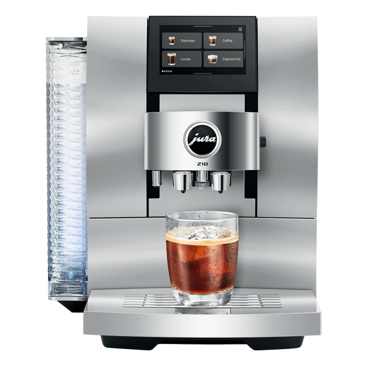 Jura Z10 (EB) Aluminium White Espressomaskine Inkl. Startpakke DK sprog & 6kg Rigtig Kaffe Crema Intenso