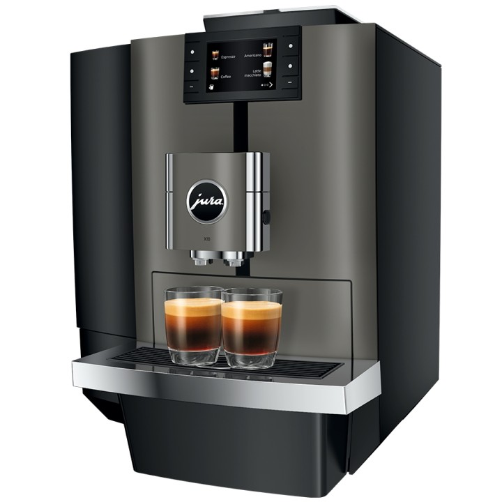Jura X10 (EB) Dark Inox Espressomaskine Inkl. Startpakke