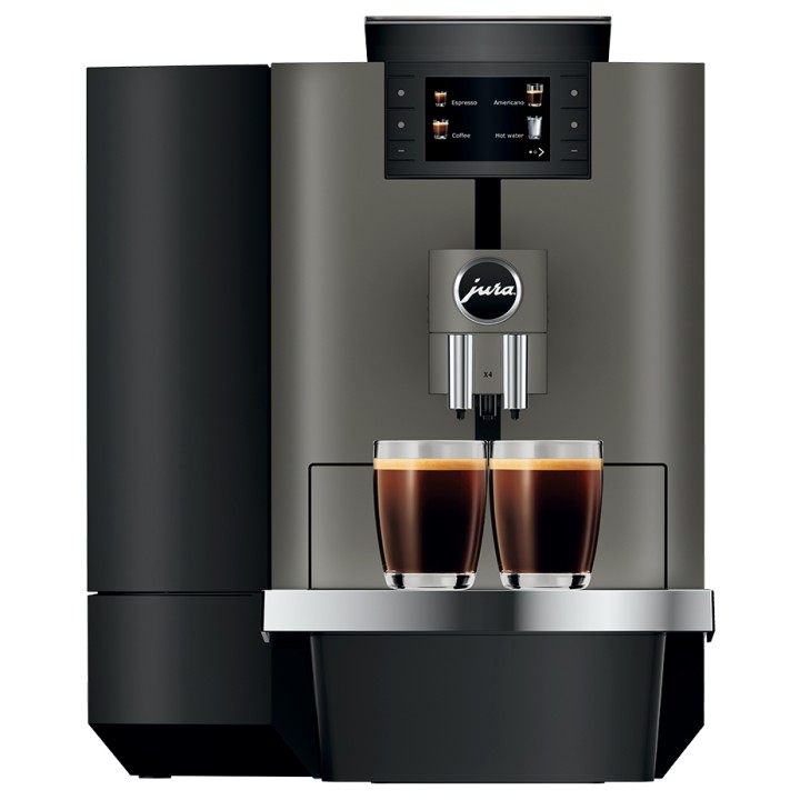 Jura X4 (EB) Dark Inox Espressomaskine Inkl. Startpakke