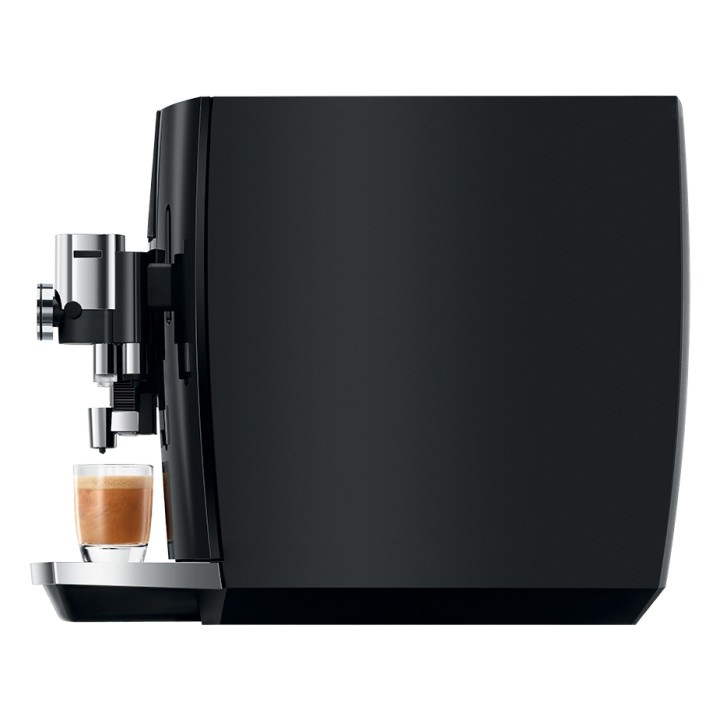 Jura J8 (EA) Piano Black Espressomaskine Inkl. Startpakke, Mælkebeholder, Pleje, Filter & 3kg Rigtig Kaffe Crema Intenso