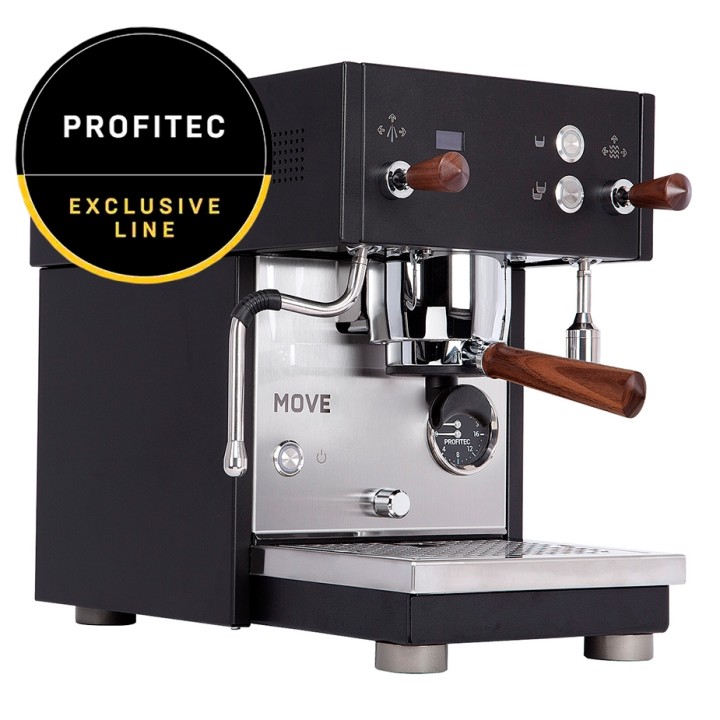 Profitec MOVE Espressomaskine - Exclusive Line Inkl. Eureka Atom W 65 Casa Espressokværn, Knockbox, Tamper & Rensebørste
