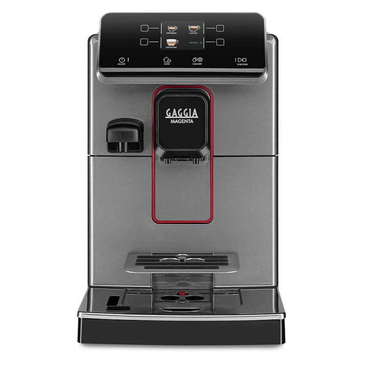 Gaggia Magenta Prestige Glazed Grey Espressomaskine Inkl. 3x400g Rigtig Kaffe & Sirup