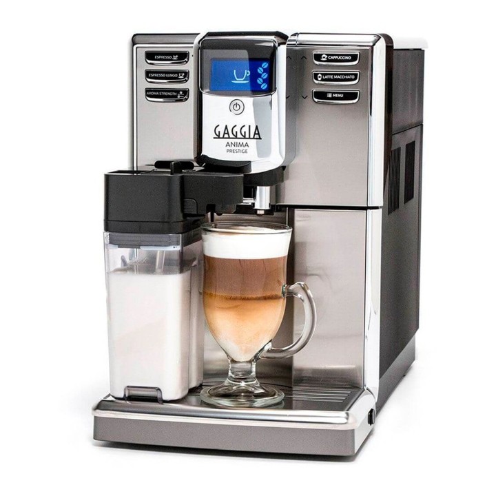Gaggia Anima Prestige Stål Espressomaskine Inkl. 9x400g Verdenskaffe
