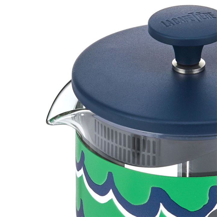 La Cafetière Pisa 8 Kop. Stempelkande Cyan Tides