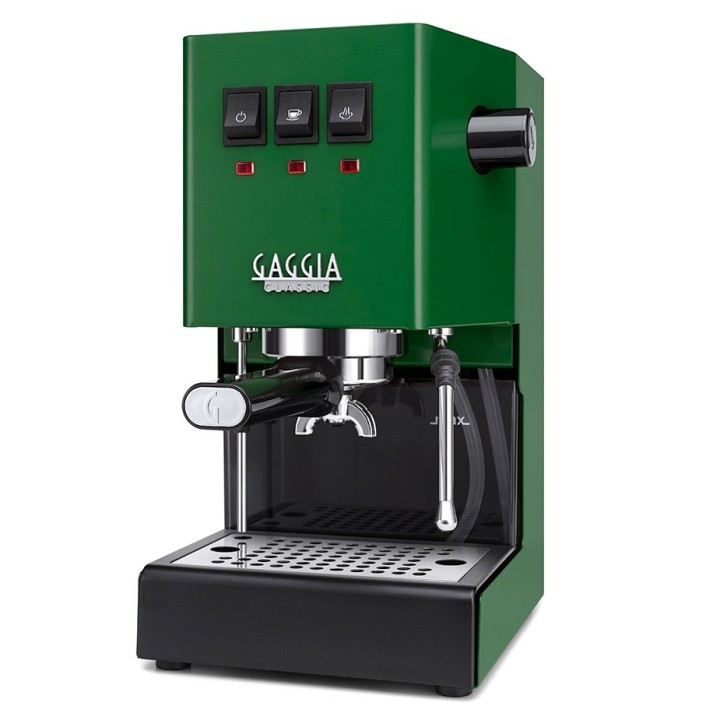 Gaggia Classic E24 Jungle Green Espressomaskine Inkl Baristaudstyr