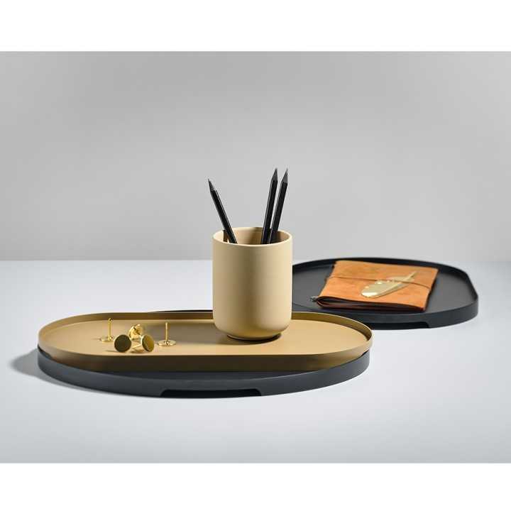 Zone Singles Bakke 35 x 23 cm Sort