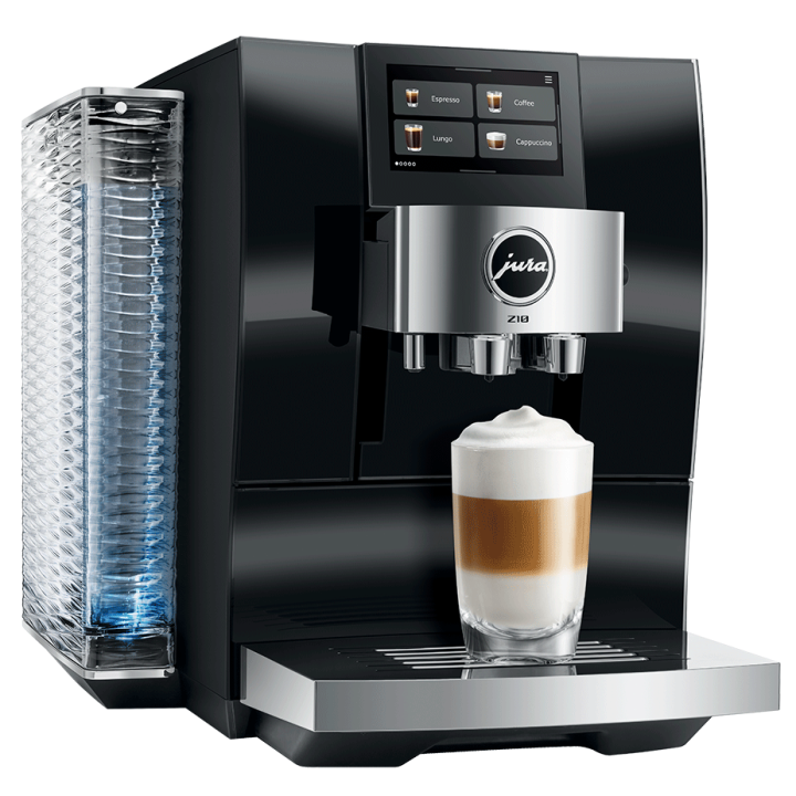 Jura Z10 (EB) Diamond Black Espressomaskine Inkl. Startpakke DK sprog, Rens, Afkalkning, Mælkebeholder & 3kg Rigtig Kaffe