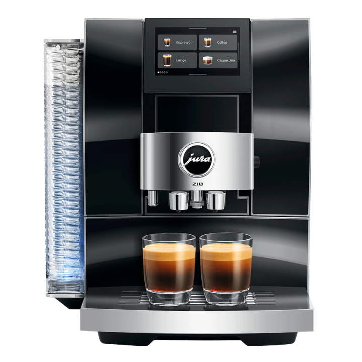Jura Z10 (EB) Diamond Black Espressomaskine Inkl. Startpakke DK sprog, Rens, Afkalkning, Mælkebeholder & 3kg Rigtig Kaffe