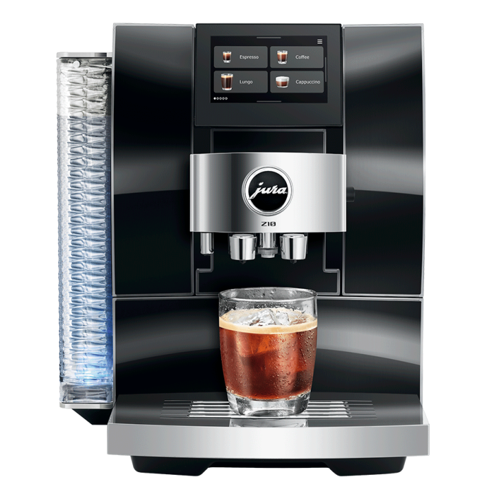 Jura Z10 (EB) Diamond Black Espressomaskine Inkl. Startpakke DK sprog, Rens, Afkalkning, Mælkebeholder & 3kg Rigtig Kaffe
