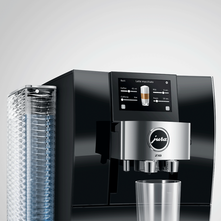 Jura Z10 (EB) Diamond Black Espressomaskine Inkl. Startpakke DK sprog, Rens, Afkalkning, Filter, Mælkebeholder & 3kg Kaffe