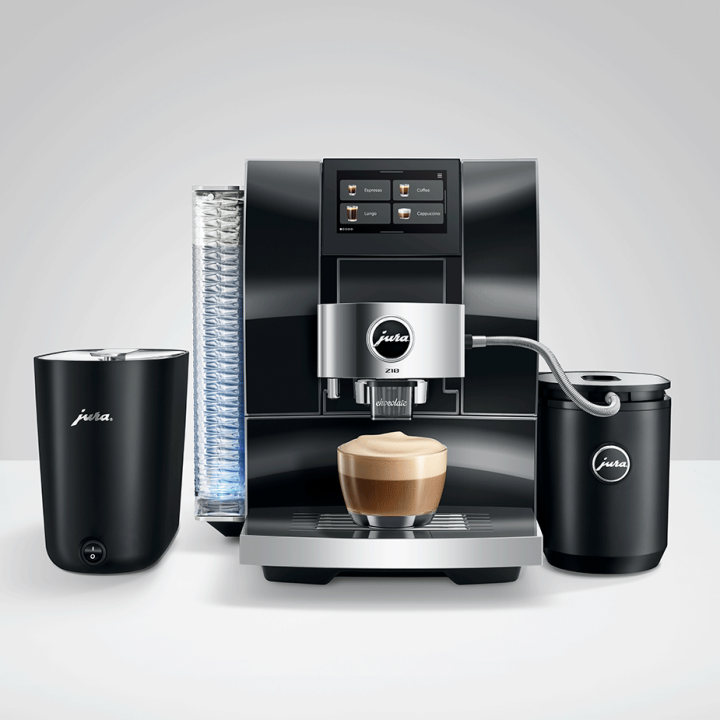 Jura Z10 (EB) Diamond Black Espressomaskine Inkl. Startpakke DK sprog & 6kg Rigtig Kaffe Crema Intenso