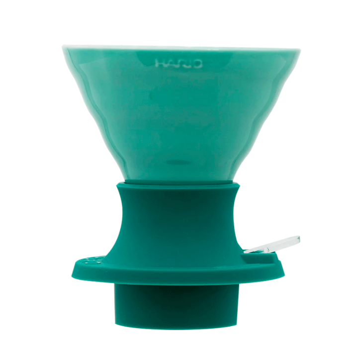 Hario V60 Immersion Switch Dripper Keramik 2 Kop. Turkis Inkl. 100 stk. Filtre