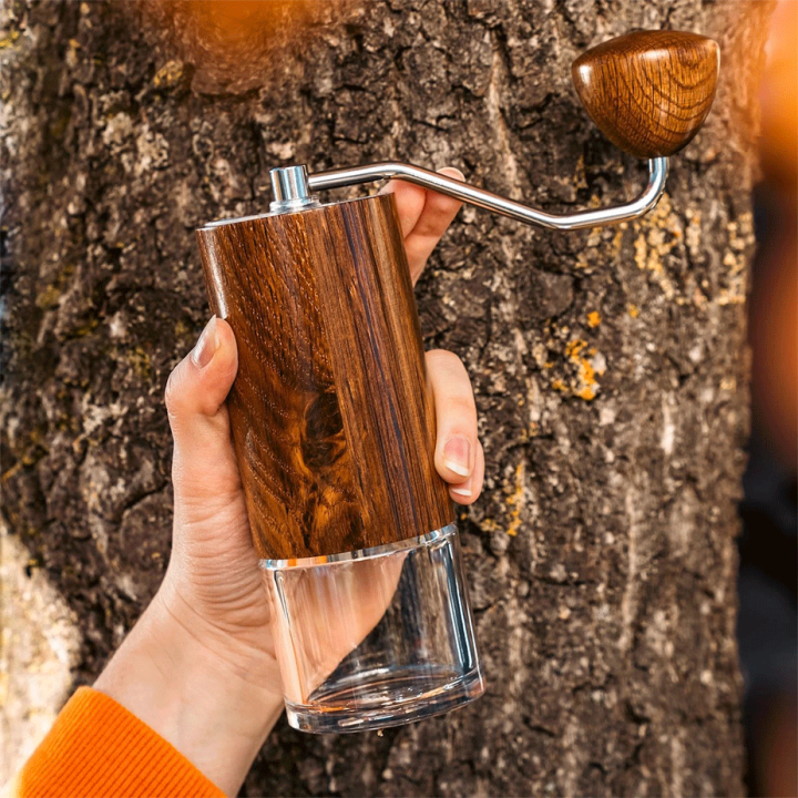 Comandante C40 MK4 Kaffemølle Nitro Blade Vintage Oak Royal