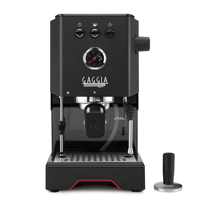 Gaggia Classic UP Sort Espressomaskine Inkl. Eureka Mignon Zero 65 Mat Sort Espressokværn